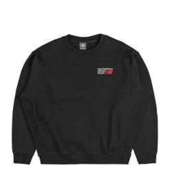 New Balance Pullover*Athletics Premium Logo Crew Black