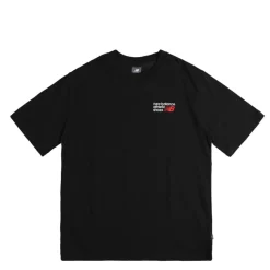 New Balance T-Shirts*Athletics Premium Logo Relaxed Tee Black