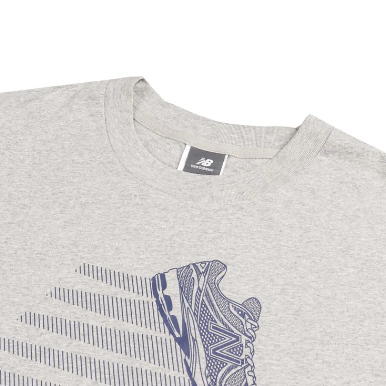 New Balance T-Shirts*Athletics Running Club T-Shirt Athletic Grey