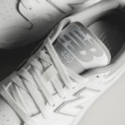 New Balance Sneakers En Cuir|Baskets Décontractées Terrace*BB480LGM White / Grey Matter