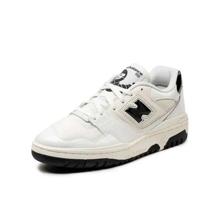 New Balance Sneakers En Cuir|Sneakers Blancs*BB550YKF Sea Salt / Black