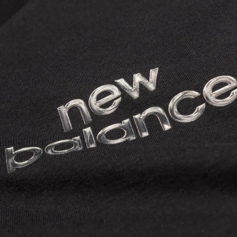 New Balance T-Shirts*Chrome Runner T-Shirt Black