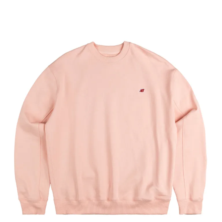 New Balance Pullover*Made in USA Core Crewneck Sweatshirt Pink Haze