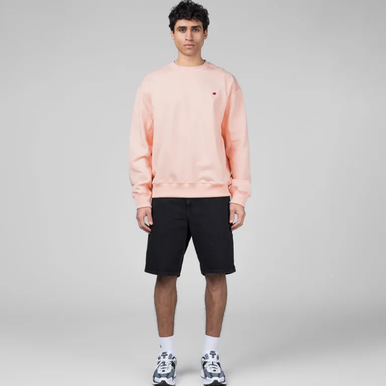 New Balance Pullover*Made in USA Core Crewneck Sweatshirt Pink Haze