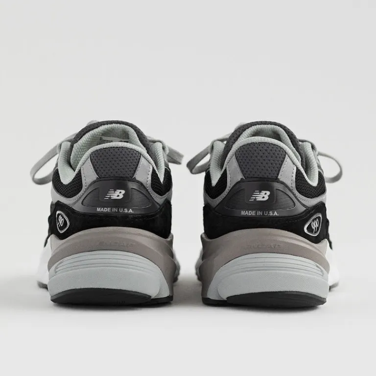 New Balance Sneakers En Cuir|Chaussures De Running Retro*M990BK6 *Made in USA* Black / White