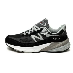 New Balance Sneakers En Cuir|Chaussures De Running Retro*M990BK6 *Made in USA* Black / White