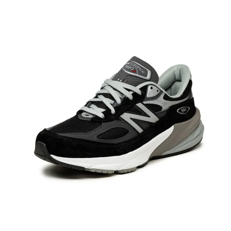 New Balance Sneakers En Cuir|Chaussures De Running Retro*M990BK6 *Made in USA* Black / White