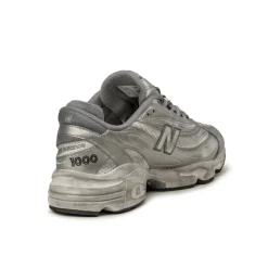 New Balance Sneakers En Cuir|Chaussures De Running Retro*M1000G Silver Metallic