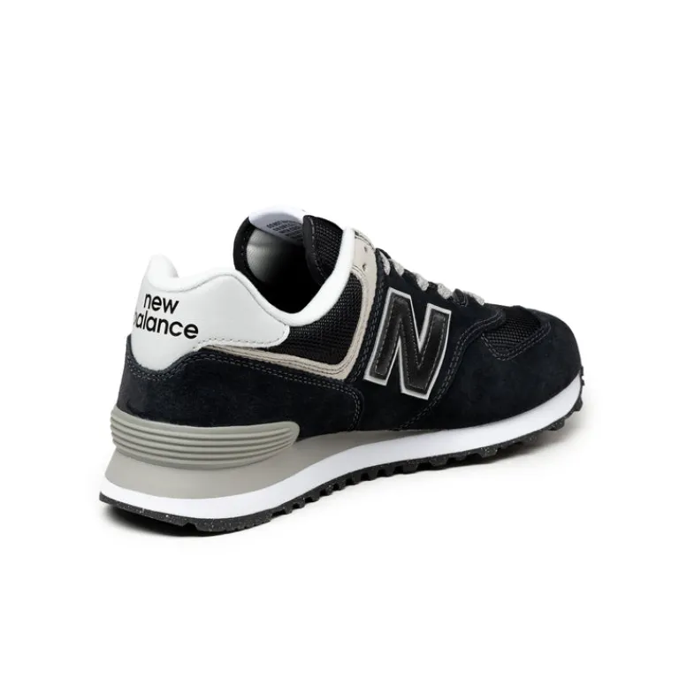 New Balance Sneakers En Cuir|Chaussures De Running Retro*ML574EVB Black / White