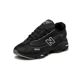 New Balance Sneakers En Cuir|Chaussures De Running Retro*M1000LNY Black / White / Silver Metallic