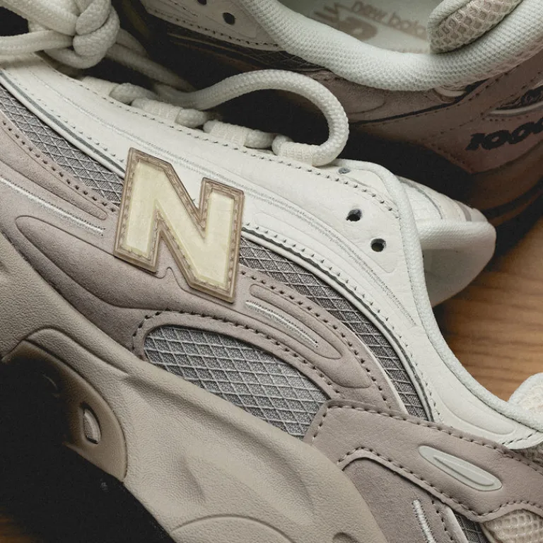 New Balance Sneakers En Cuir|Chaussures De Running Retro*M1000MB Moonrock / Sea Salt