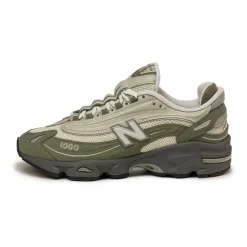 New Balance Sneakers En Cuir|Chaussures De Running Retro*M1000MEO Dark Olivine / Sea Salt