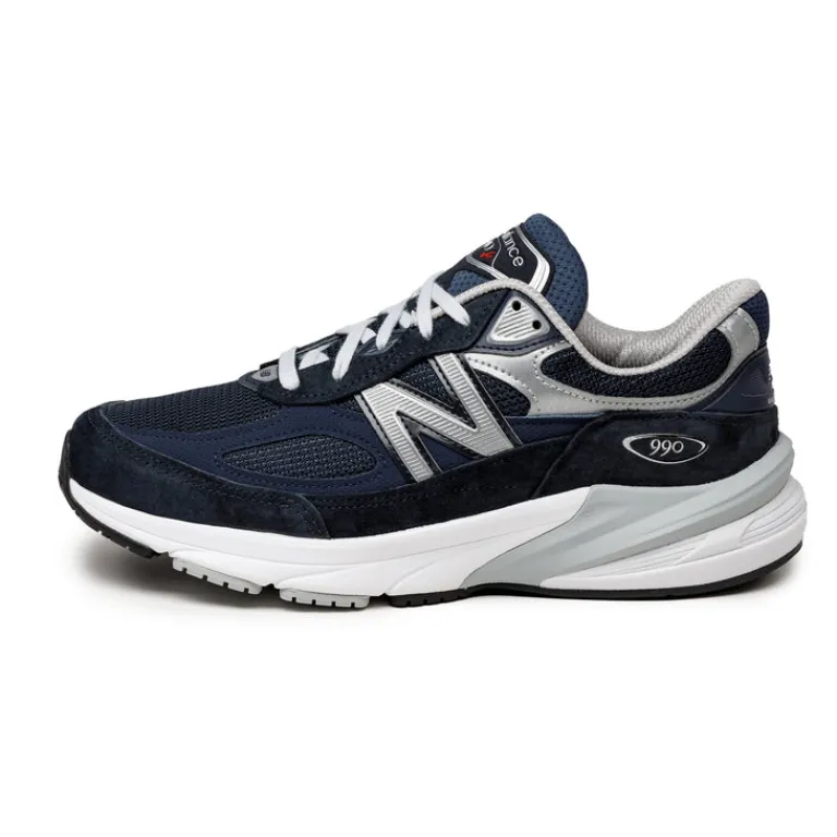 New Balance Sneakers En Cuir|Chaussures De Running Retro*M990NV6 *Made in USA* Navy / White
