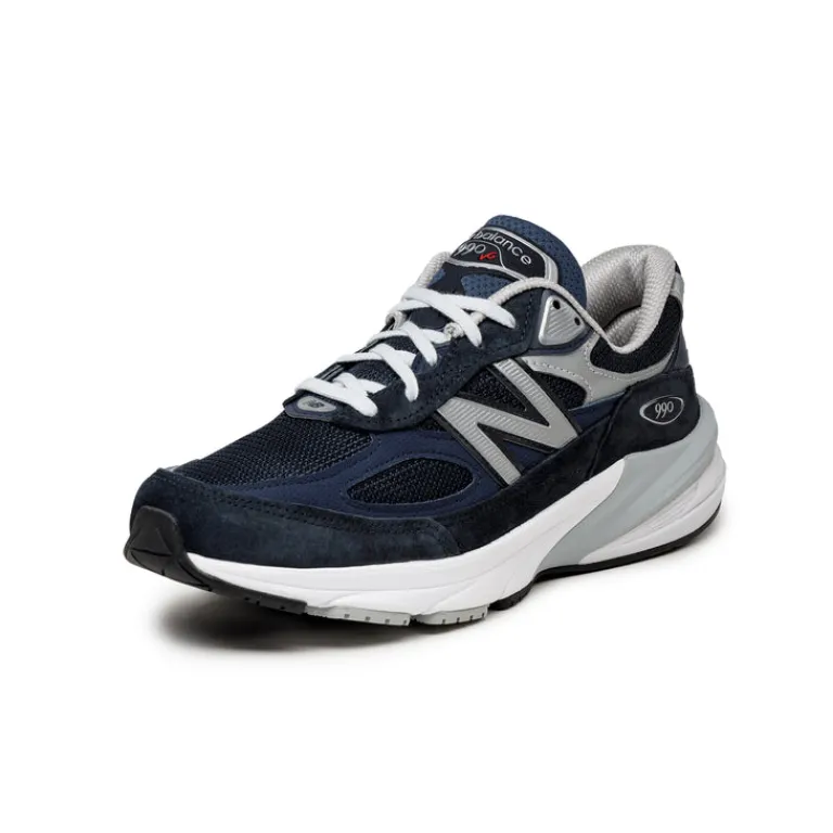 New Balance Sneakers En Cuir|Chaussures De Running Retro*M990NV6 *Made in USA* Navy / White
