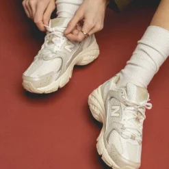 New Balance Sneakers Végétaliens|Chaussures De Running Retro*MR530AA Beige / Angora