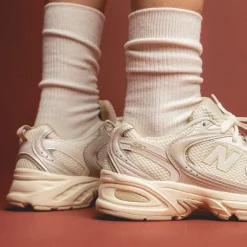 New Balance Sneakers Végétaliens|Chaussures De Running Retro*MR530AA Beige / Angora