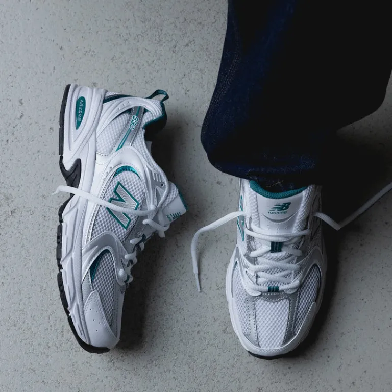 New Balance Sneakers Végétaliens|Sneakers Blancs*MR530AB White / Silver Metallic
