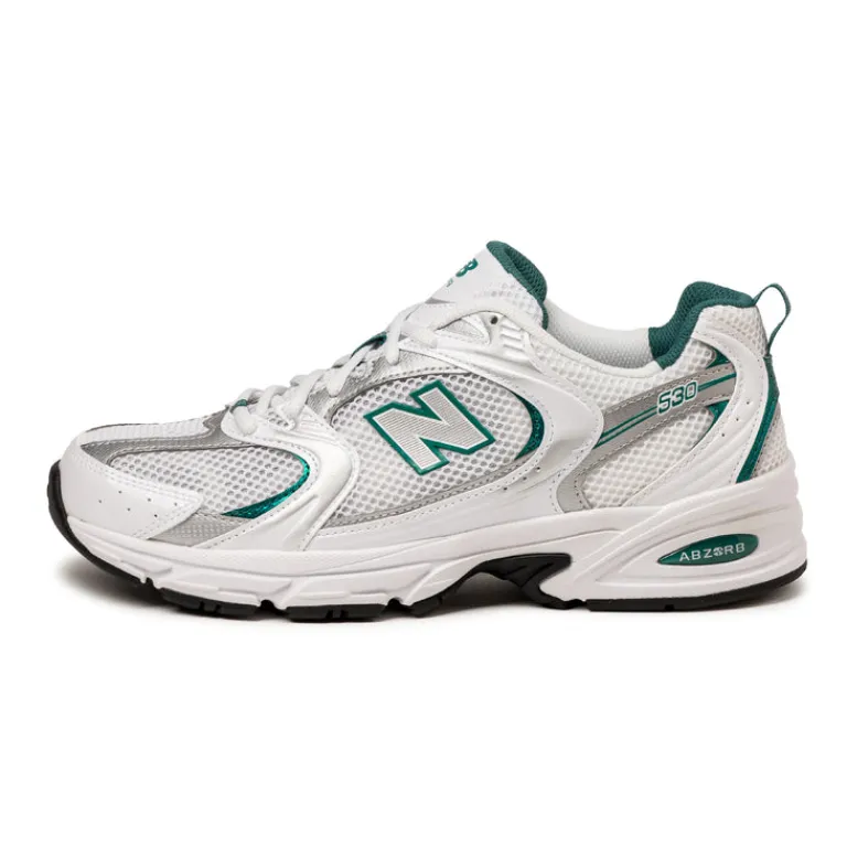 New Balance Sneakers Végétaliens|Sneakers Blancs*MR530AB White / Silver Metallic