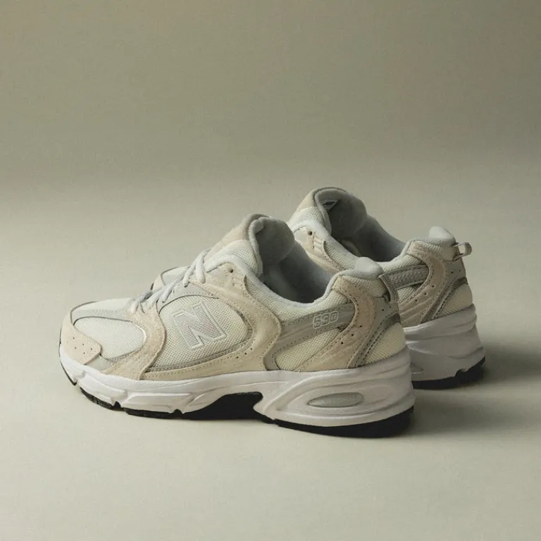 New Balance Sneakers En Cuir|Sneakers Blancs*MR530CE Sea Salt / Grey Matter