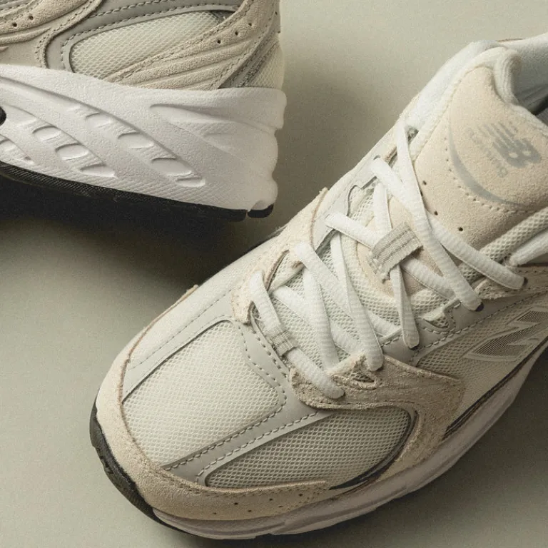 New Balance Sneakers En Cuir|Sneakers Blancs*MR530CE Sea Salt / Grey Matter