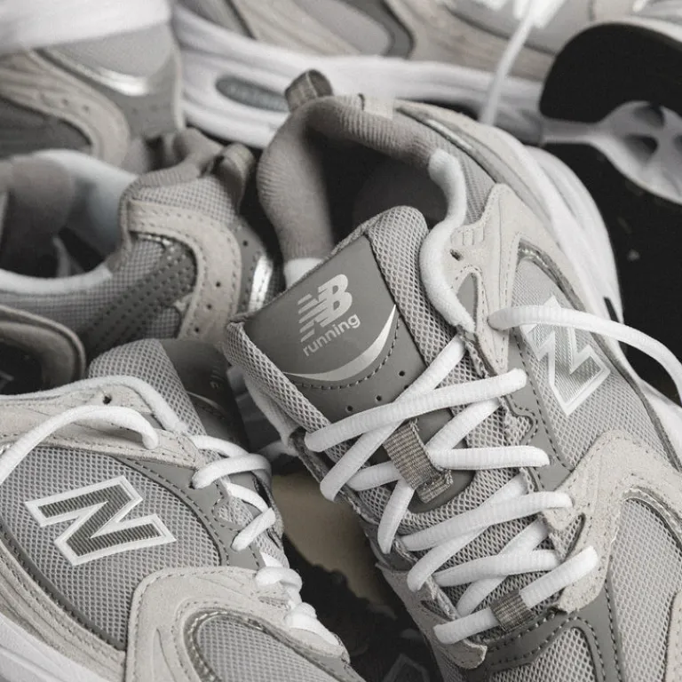 New Balance Sneakers En Cuir|Chaussures De Running Retro*MR530CK Raincloud / Shadow Grey