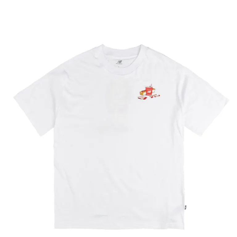 New Balance T-Shirts*Spectator T-Shirt White