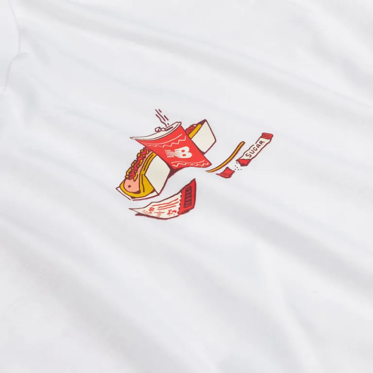 New Balance T-Shirts*Spectator T-Shirt White