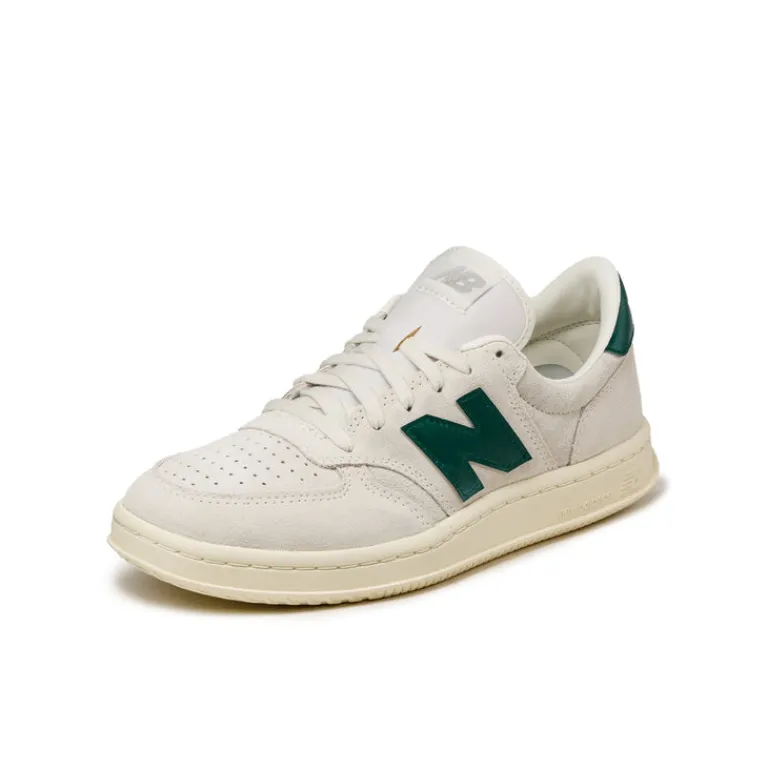 New Balance Sneakers En Cuir|Baskets Décontractées Terrace*T500CG Sea Salt / Marsh Green / Angora