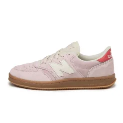New Balance Sneakers En Cuir|Baskets Décontractées Terrace*T500EA Rose Sugar / Blast Red / Angora / Gum