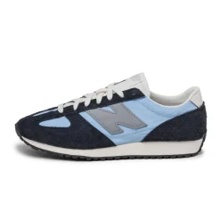 New Balance Sneakers En Cuir|Chaussures De Running Retro*U471AB Light Chrome Blue / Black / Slate Gray