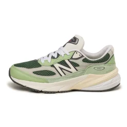 New Balance Sneakers En Cuir|Baskets Décontractées Terrace*U990AB6 *Made in USA* Avocado / Natural Mint
