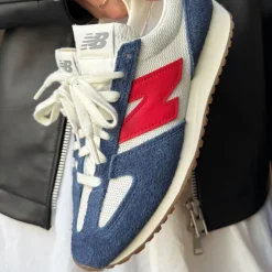 New Balance Sneakers En Cuir|Chaussures De Running Retro*U471AK White / Blue