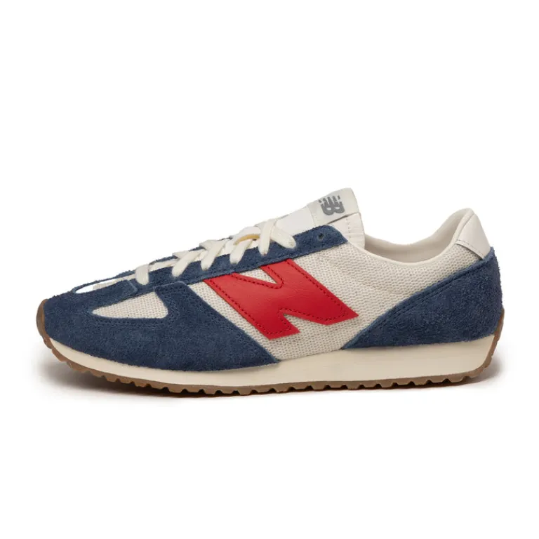 New Balance Sneakers En Cuir|Chaussures De Running Retro*U471AK White / Blue