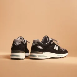 New Balance Sneakers En Cuir|Chaussures De Running Retro*U991BK2 *Made in England* Black
