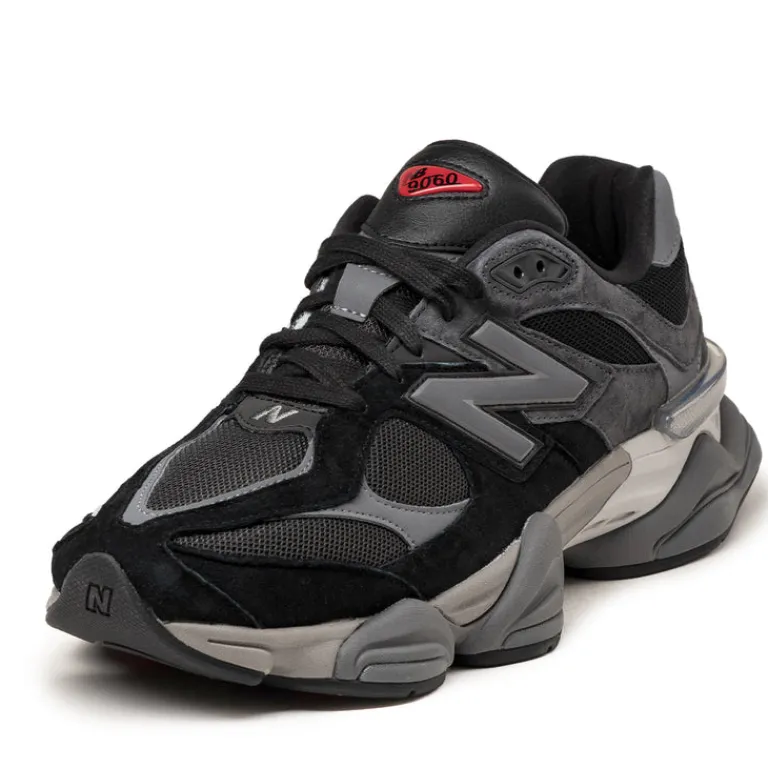 New Balance Sneakers En Cuir|Chaussures De Running Retro*U90/60BLK Black / Castlerock