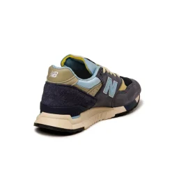 New Balance Sneakers En Cuir|Chaussures De Running Retro*U998CB *Made in USA* NB Navy / Chrome Blue