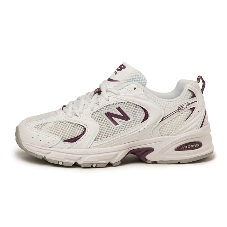 New Balance Sneakers Végétaliens|Sneakers Blancs*U530CSF White / Dark Ice Wine