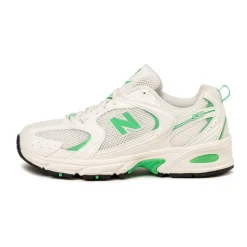 New Balance Sneakers Végétaliens|Chaussures De Running Retro*U530CSI Sea Salt / Lime Leaf