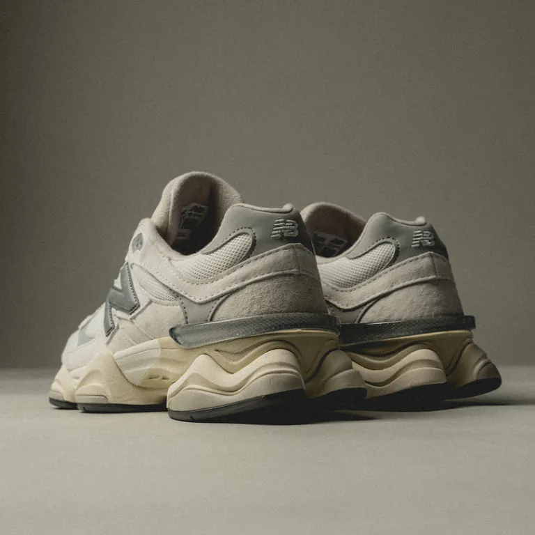 New Balance Sneakers En Cuir|Chaussures De Running Retro*U90/60ECA Sea Salt / Concrete