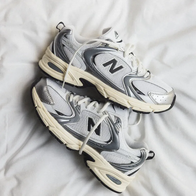New Balance Sneakers Végétaliens|Sneakers Blancs*U530ESA Silver Metallic / Black Cement