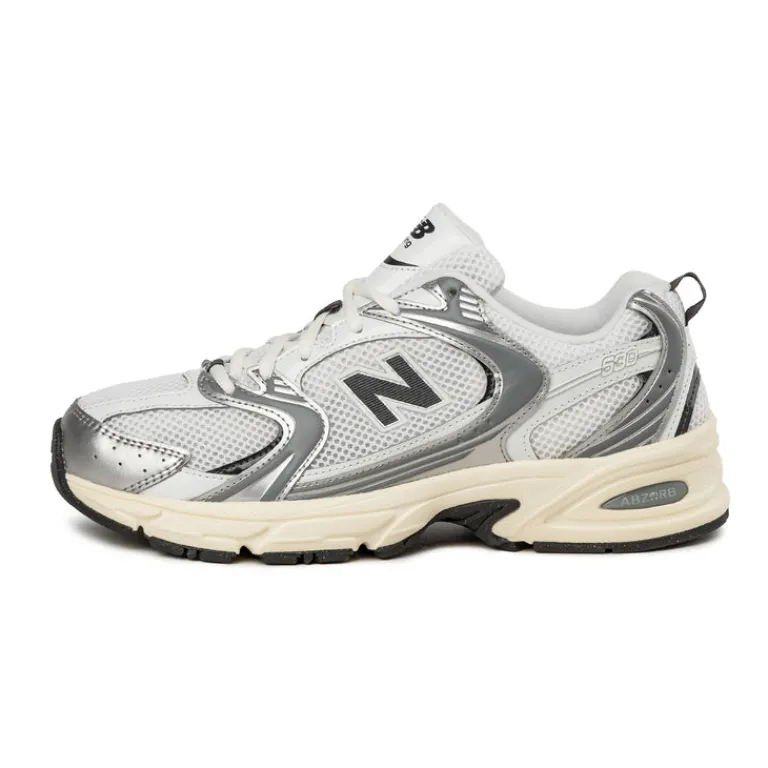 New Balance Sneakers Végétaliens|Sneakers Blancs*U530ESA Silver Metallic / Black Cement