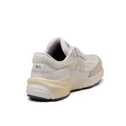 New Balance Sneakers En Cuir|Baskets Décontractées Terrace*U990GB6 *Made in USA* White / Sea Salt
