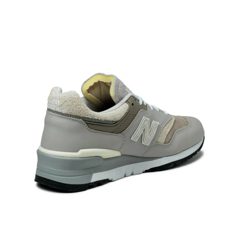 New Balance Sneakers En Cuir|Chaussures De Running Retro*U997GG *Made in USA* Moonrock / Driftwood