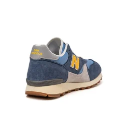 New Balance Sneakers En Cuir|Chaussures De Running Retro*U475HA Vintage Indigo / Blue Laguna / Marmalade