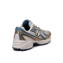 New Balance Sneakers Végétaliens|Chaussures De Running Retro*U740HB2 Heron Blue / Vintage Indigo / Gold Metallic