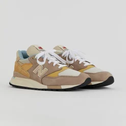 New Balance Sneakers En Cuir|Chaussures De Running Retro*U998IC *Made in USA* Incense / Sandstone