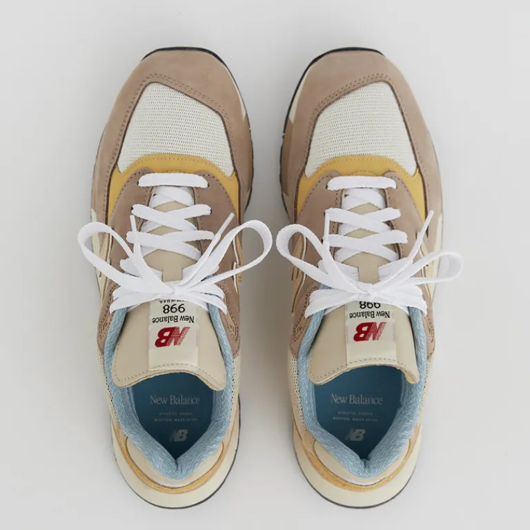 New Balance Sneakers En Cuir|Chaussures De Running Retro*U998IC *Made in USA* Incense / Sandstone