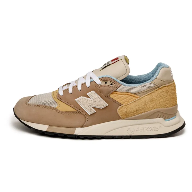 New Balance Sneakers En Cuir|Chaussures De Running Retro*U998IC *Made in USA* Incense / Sandstone