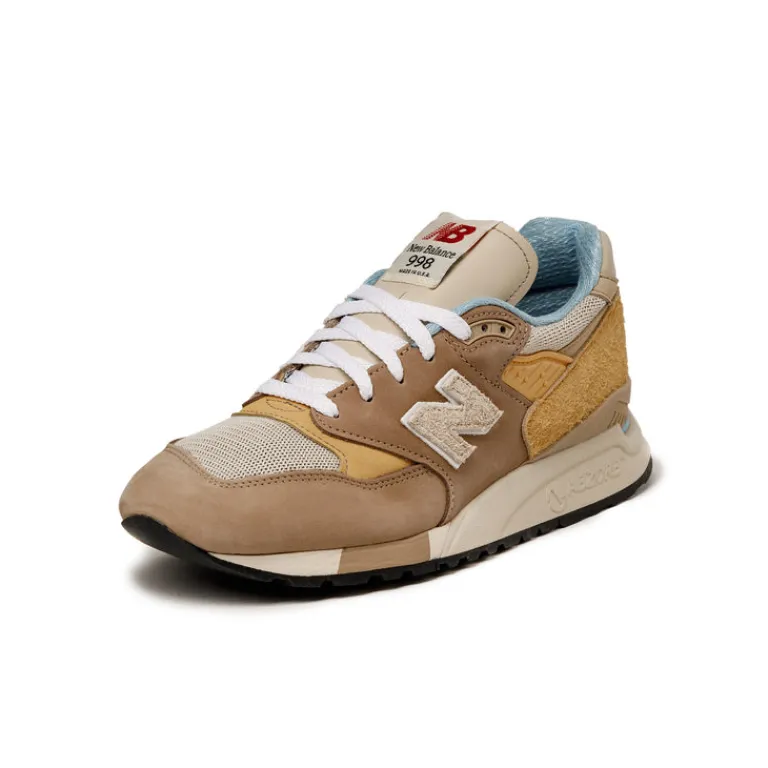 New Balance Sneakers En Cuir|Chaussures De Running Retro*U998IC *Made in USA* Incense / Sandstone