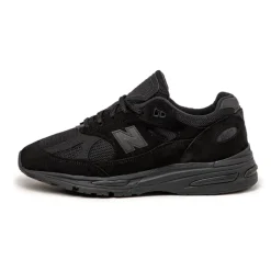 New Balance Sneakers En Cuir|Chaussures De Running Retro*U991KK2 *Made in England* Black